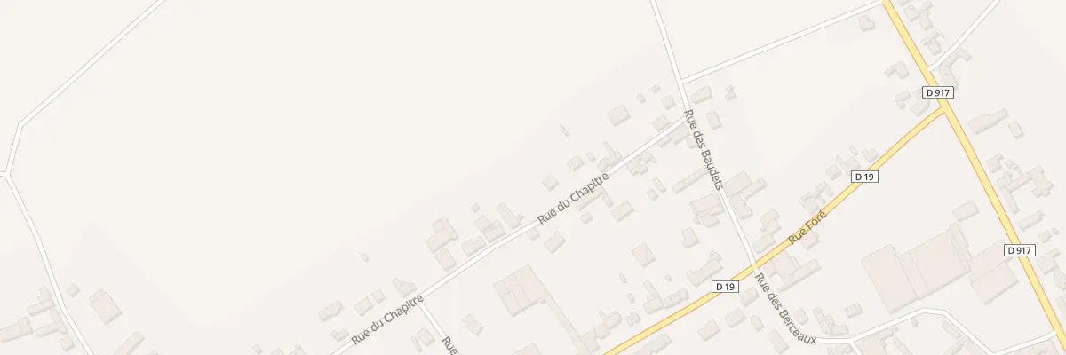 Plan du 19 Rue du Chapitre au Transloy