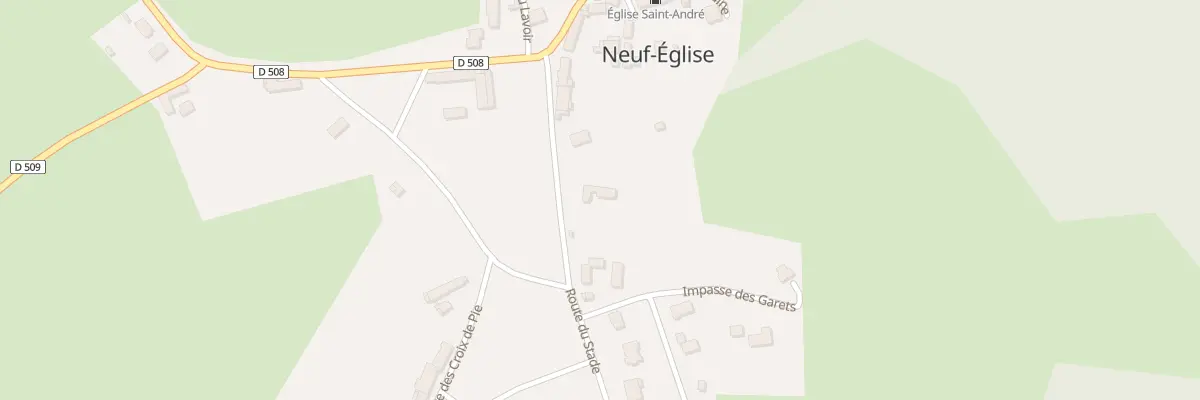 Plan du 5036 Le Bourg à Neuf-Église