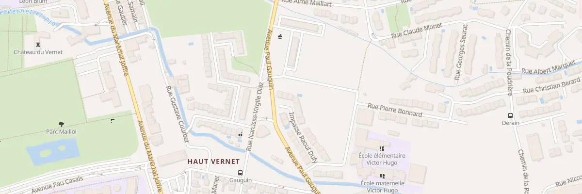 Plan du 30 Imp Raoul Dufy à Perpignan