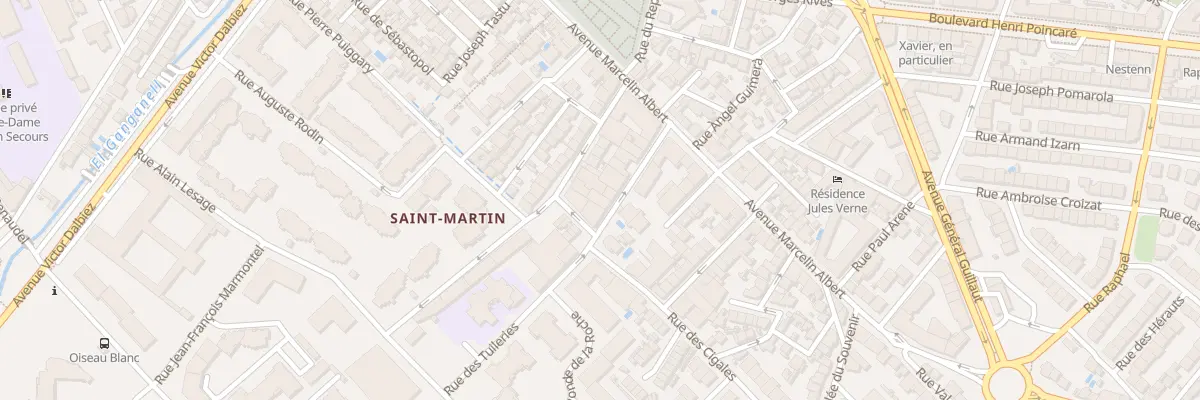 Plan du 16 Rue des Tuileries à Perpignan
