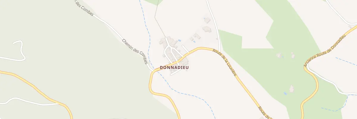 Plan du 5037 Donnadieu à Babeau-Bouldoux