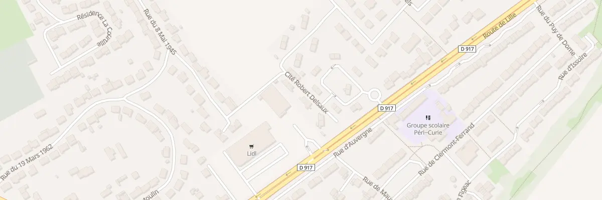 Plan du 18 Cité Delsaux à Annay