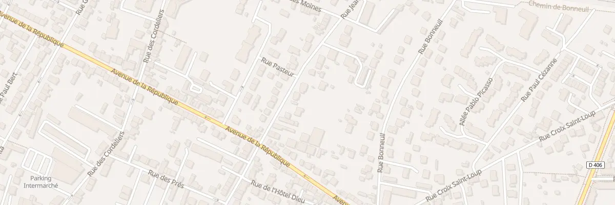 Plan du 102 Rue Jean Jaures à Meaux