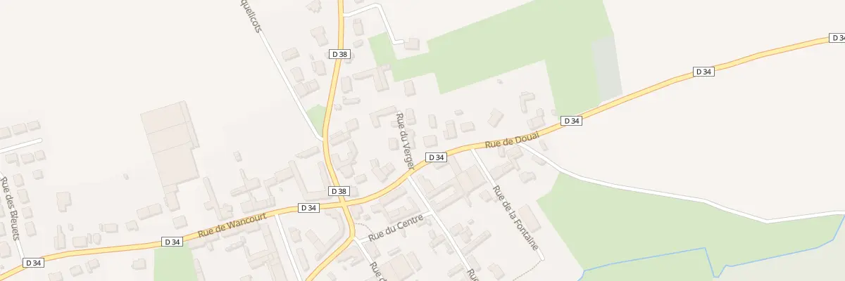Plan du 8 Rue de Douai à Guémappe