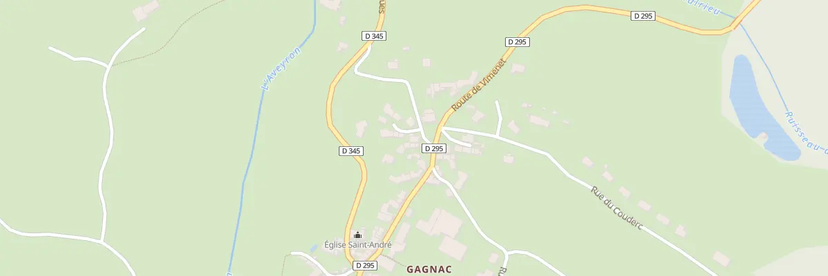 Plan du 5169 Gagnac à Gaillac-d’Aveyron