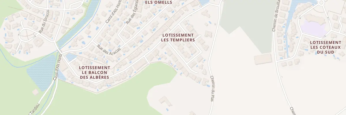Plan du 5 Rue Ramon Saguardia à Bages