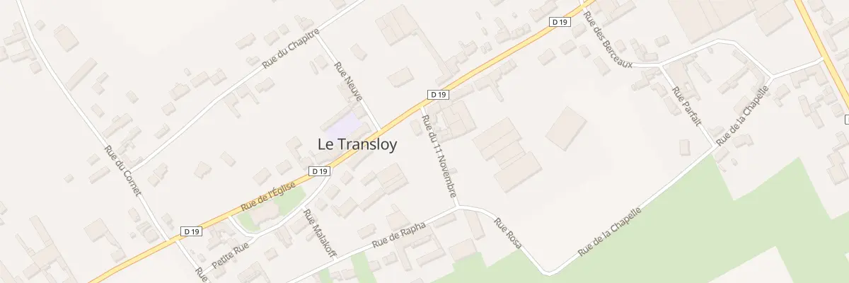 Plan du 2 Rue du 11 Novembre au Transloy