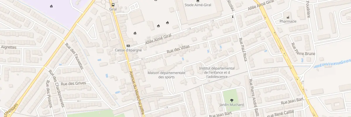 Plan du 28 Rue des Villas à Perpignan