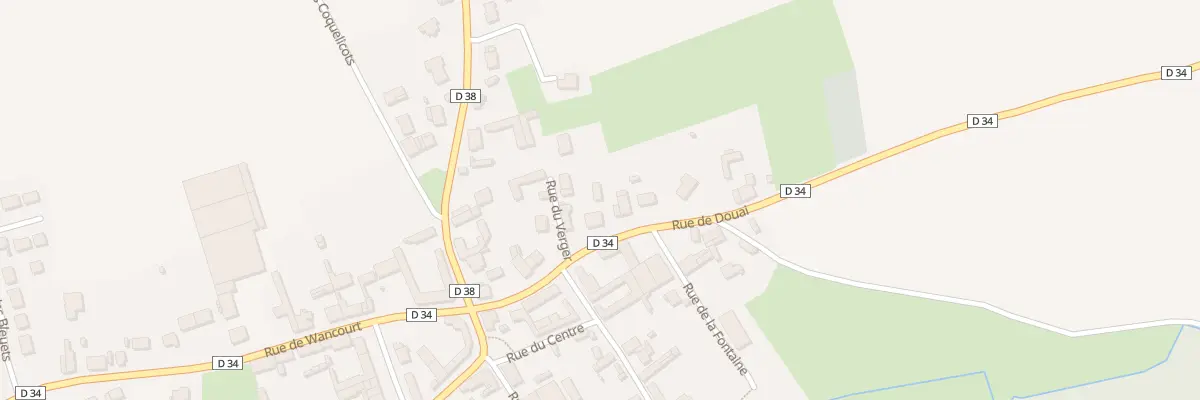 Plan du 8B Rue de Douai à Guémappe