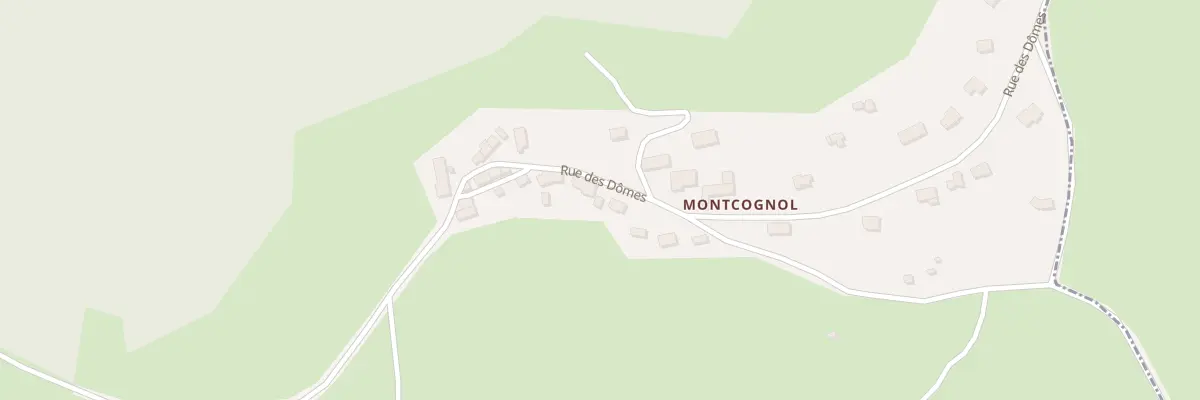 Plan du 5604 Montcognol à Chapdes-Beaufort
