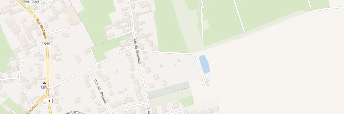 Plan du 20 Rue de Plouvain à Gavrelle
