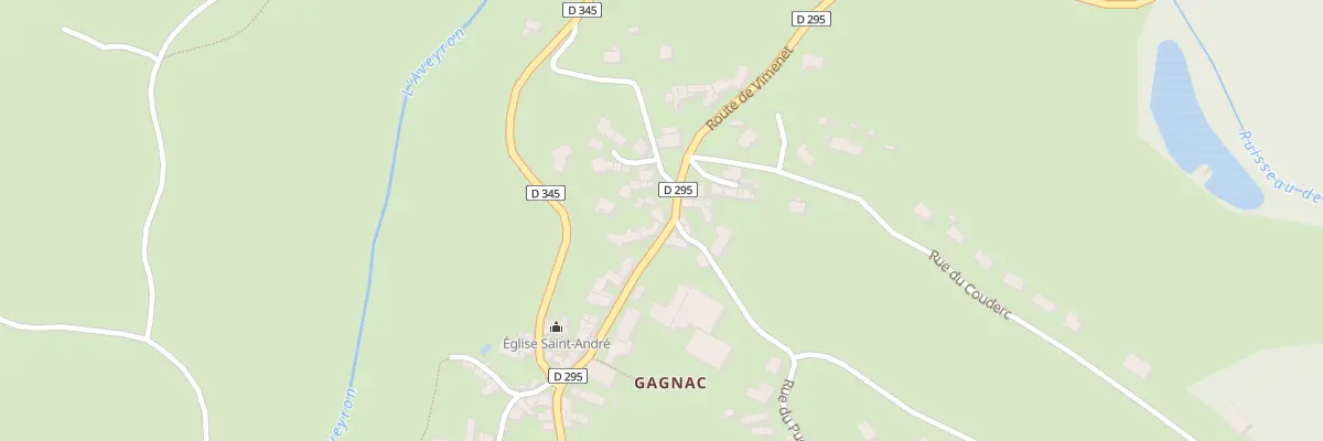 Plan du 5173 Gagnac à Gaillac-d’Aveyron