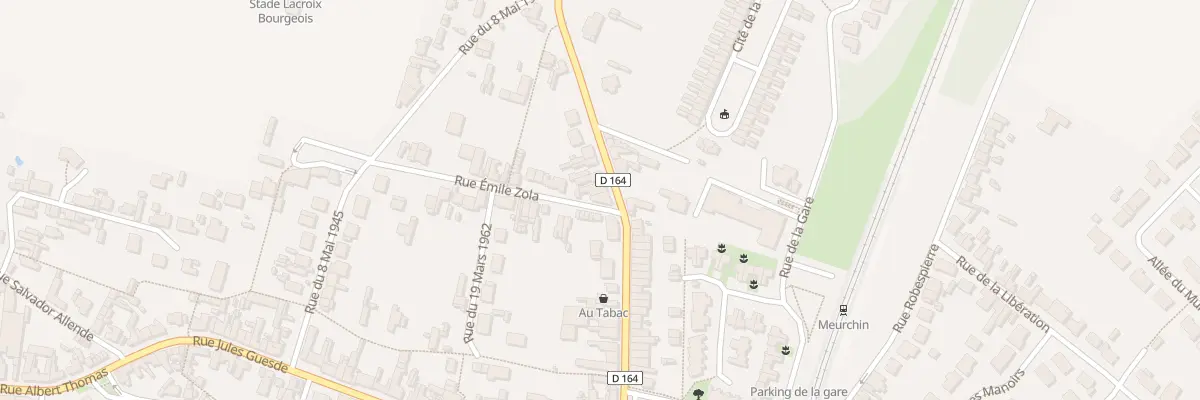 Plan du 27 Rue Roger Salengro à Meurchin