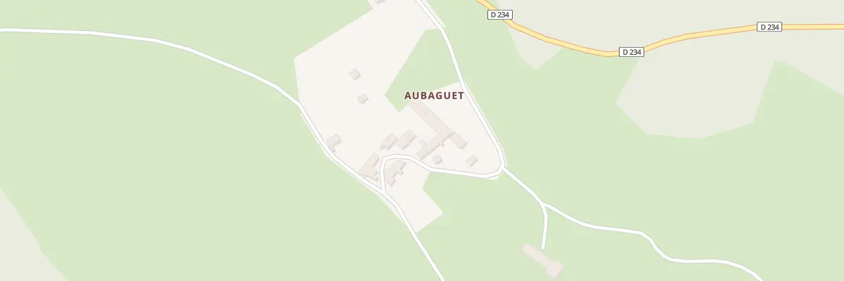 Plan du 5117 Aubaguet à Cézens