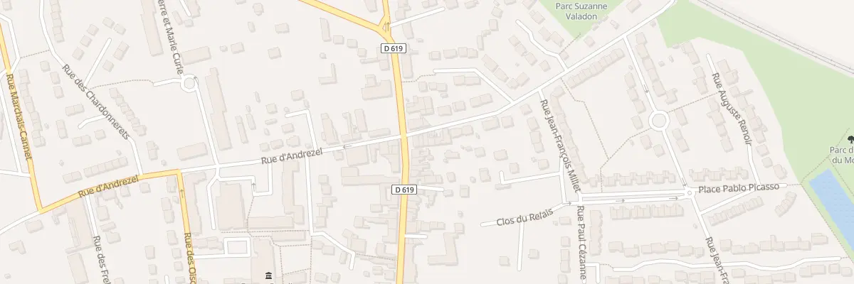 Plan du 4 Rue du Moulin à Mormant