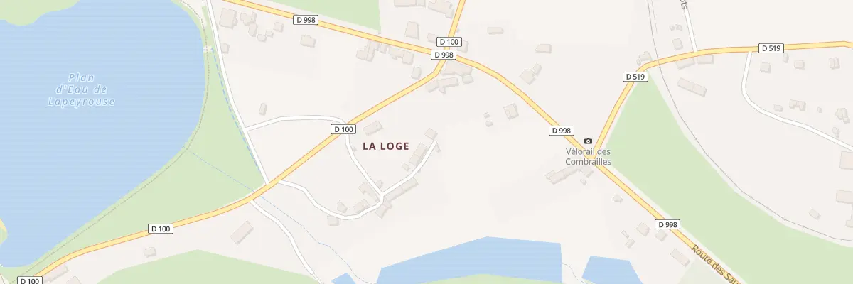 Plan du 5121 La Loge à Lapeyrouse