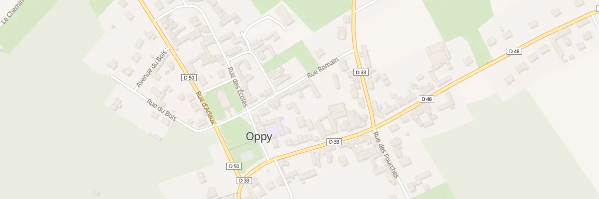Plan du 10 Rue Romain à Oppy