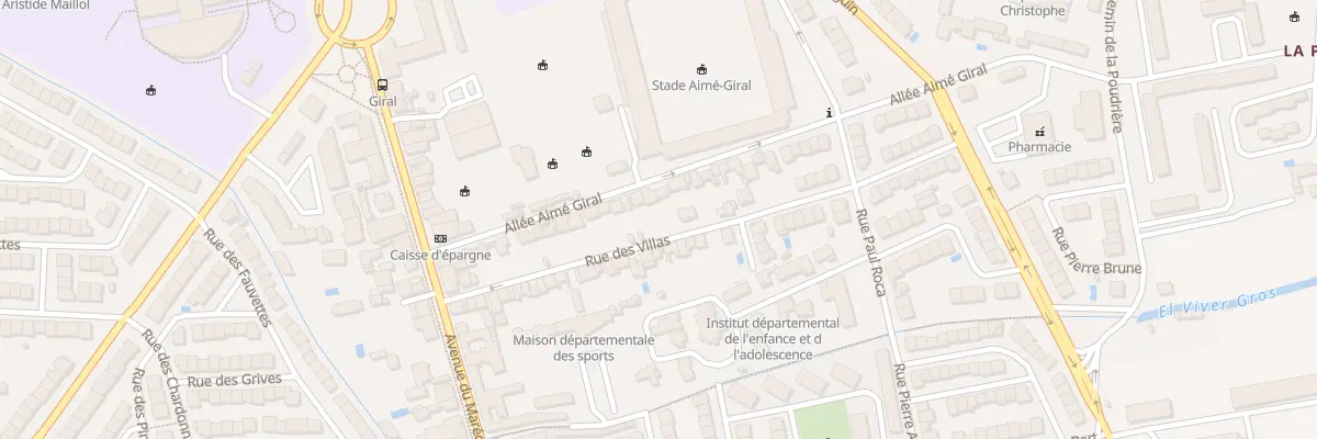 Plan du 27B Rue des Villas à Perpignan