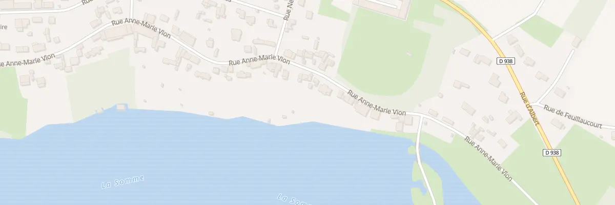 Plan du 16 Rue Anne-Marie Vion à Cléry-sur-Somme