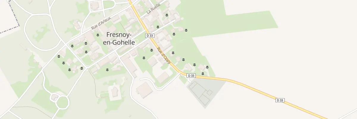 Plan du 19 Rue d’Oppy à Fresnoy-en-Gohelle