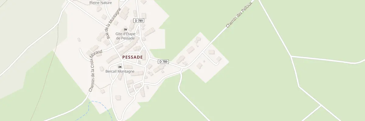 Plan du 5085 Pessade à Saulzet-le-Froid