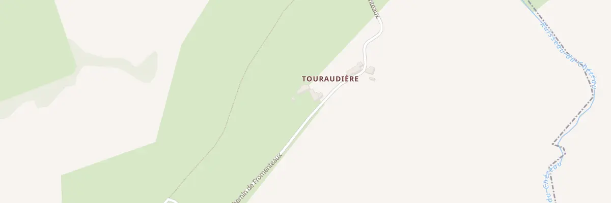 Plan du 3408 Che de Fromenteaux à Louroux-Bourbonnais