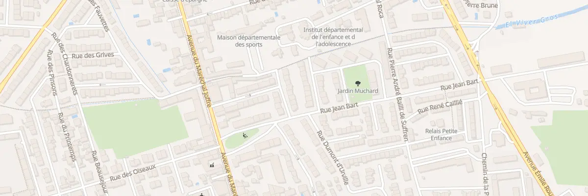Plan du 6 Rue Dugay Trouin à Perpignan