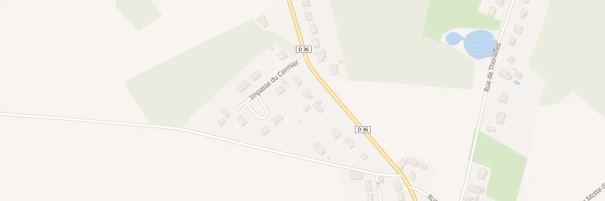 Plan du 11 Rue du Cormier à La Selle-en-Hermoy