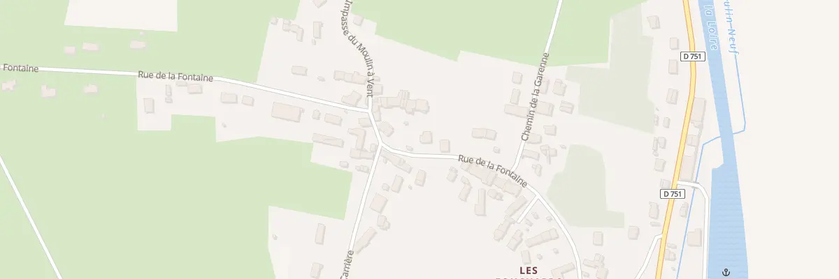Plan du 10 Rue de la Fontaine à Boulleret
