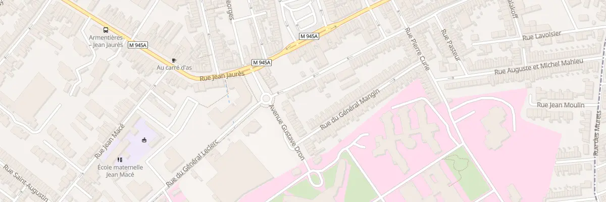 Plan du 4 Rue Jeanne d’Arc à Armentières