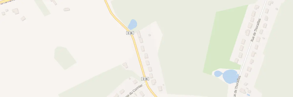 Plan du 28 Rue du Cormier à La Selle-en-Hermoy