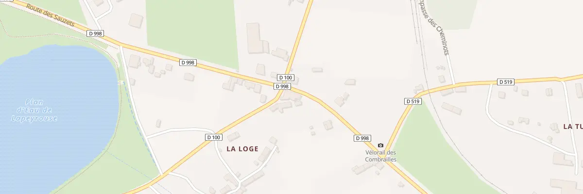 Plan du 5119 La Loge à Lapeyrouse