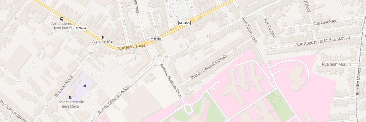 Plan du 6 Rue Jeanne d’Arc à Armentières