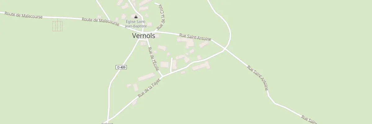 Plan du 5017 Le Bourg à Vernols