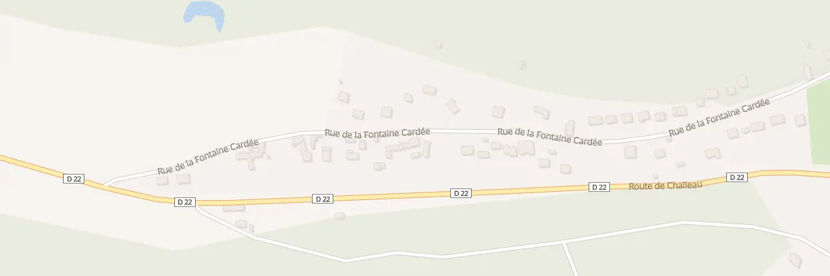 Plan du 55 Rue de la Fontaine Cardée à Dormelles