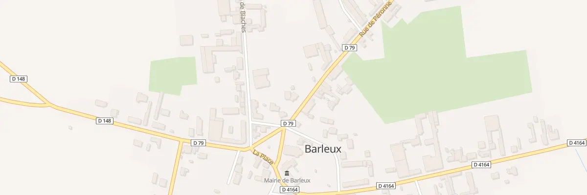 Plan du 3 Rue de Péronne à Barleux