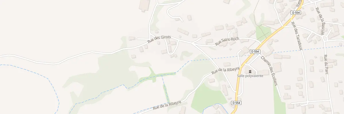 Plan du 3 Rue de la Bedère à Ceyssat