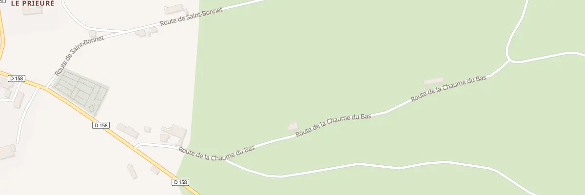 Plan du 5186 La Chaume à Beaune-d’Allier