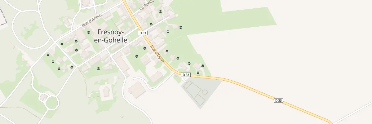 Plan du 21 Rue d’Oppy à Fresnoy-en-Gohelle