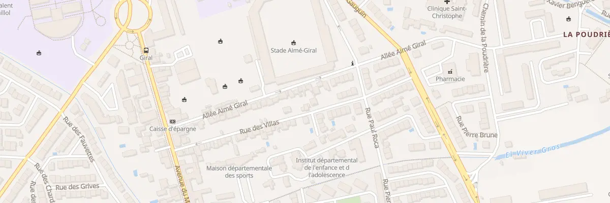 Plan du 37 Rue des Villas à Perpignan