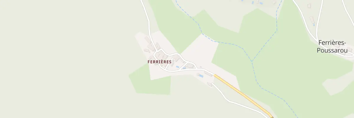 Plan du 5042 Hameau de Ferrières à Ferrières-Poussarou