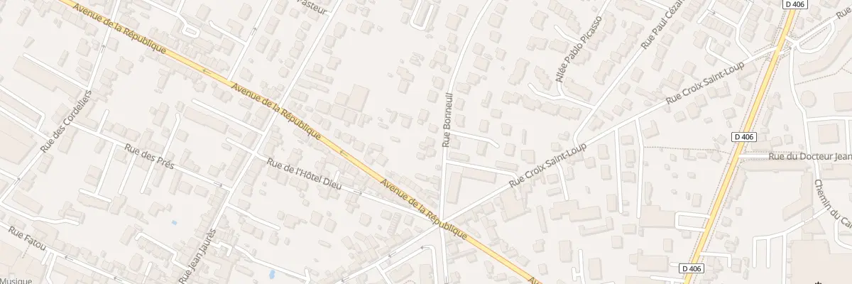 Plan du 7 Rue de Bonneuil à Meaux