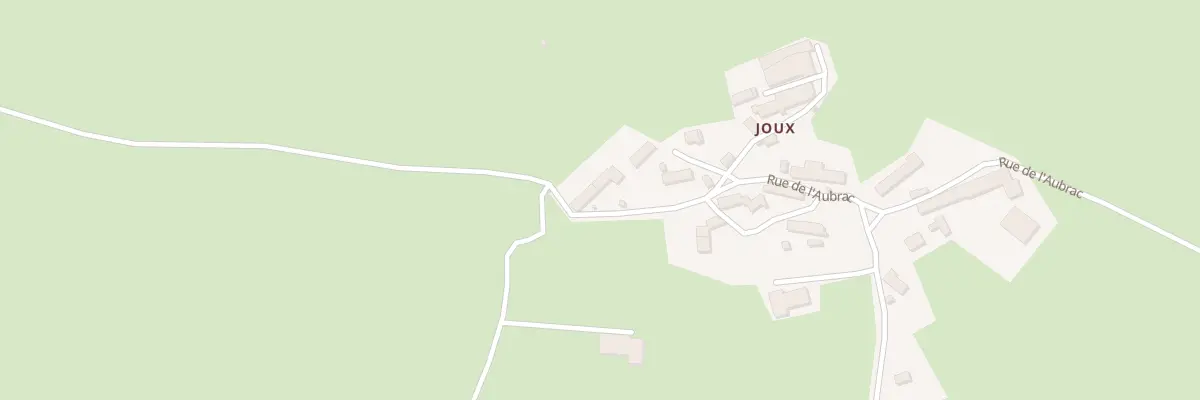 Plan du 1 Rue de l’Aubrac à Gourdièges