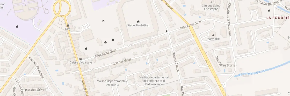 Plan du 39 Rue des Villas à Perpignan