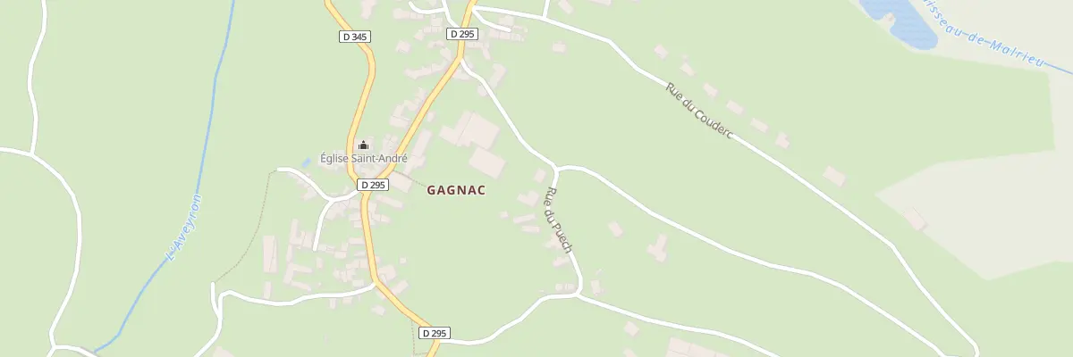 Plan du 267 Rue du Puech à Gaillac-d’Aveyron