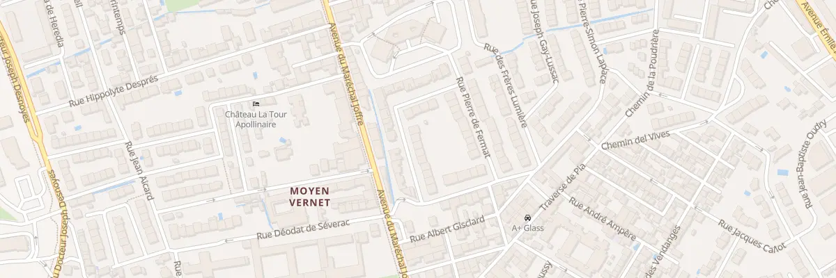 Plan du 30 Rue Reaumur à Perpignan