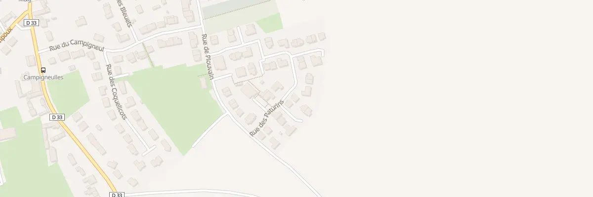 Plan du 23 Rue des Pâturins à Gavrelle