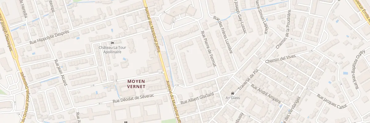 Plan du 28 Rue Reaumur à Perpignan