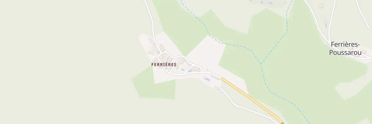 Plan du 5042F Hameau de Ferrières à Ferrières-Poussarou
