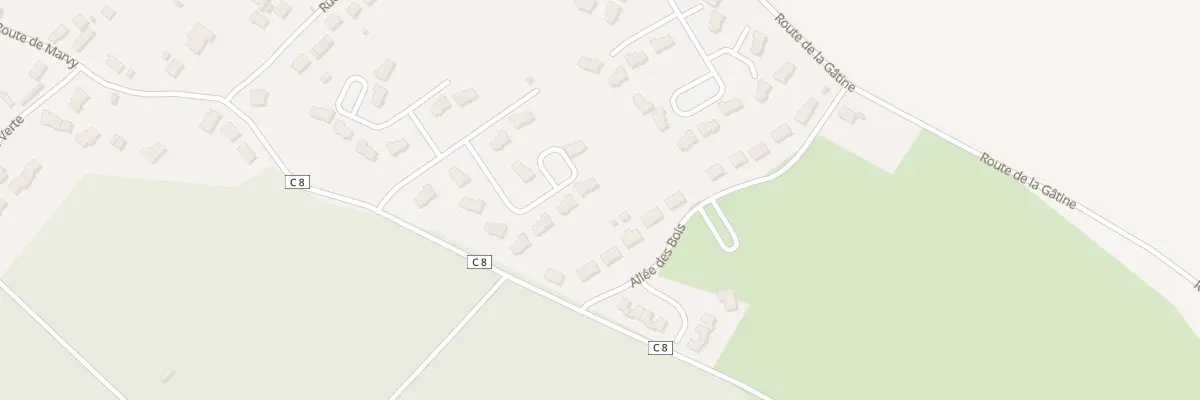 Plan du 8 Rue du Champ Naudat à Neuvy-sur-Loire